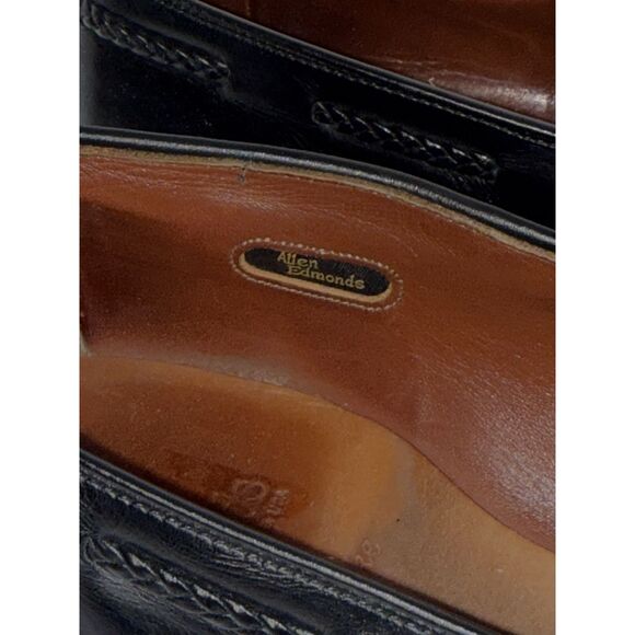 Allen Edmonds Black Leather Pembrooke Loafer Tassel Classic Dress Shoes 11 D - Picture 14 of 16
